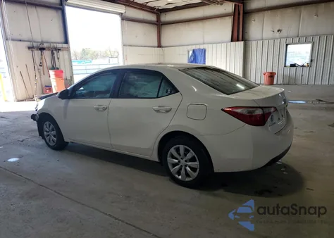 2014 Toyota Corolla L from USA, damaged, VIN 2T1BURHE1EC018747